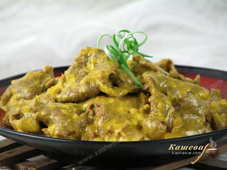Яловичина під соусом каррі – рецепт з фото, китайська кухня