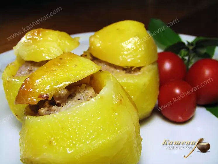 Stuffed potatoes - French cuisine