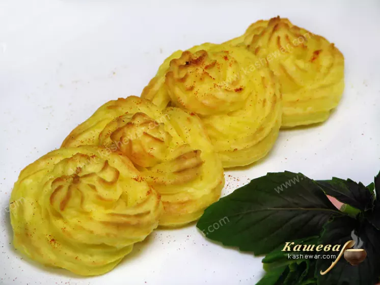 Картопля «Герцогиня» – рецепт з фото, французька кухня