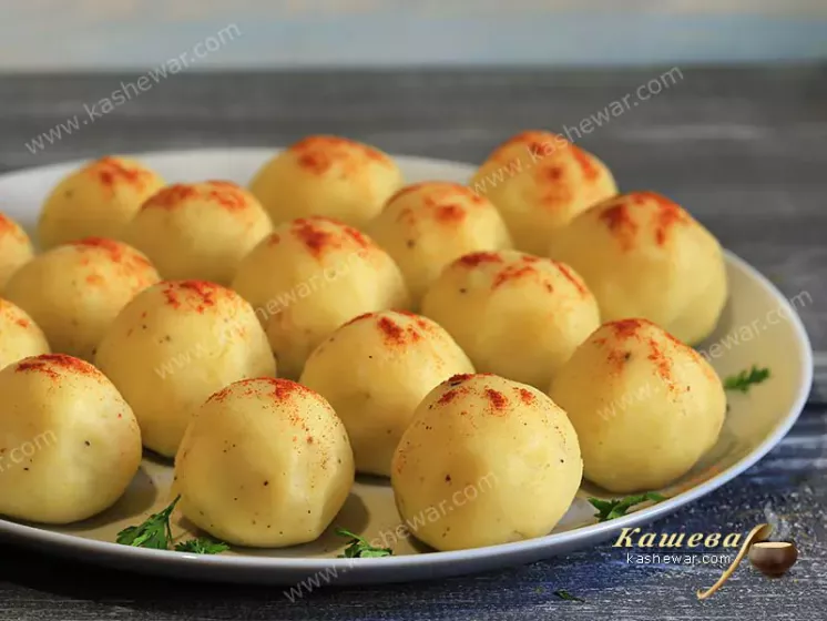 Кульки з картопляного пюре з хріном – рецепт з фото, індійська кухня