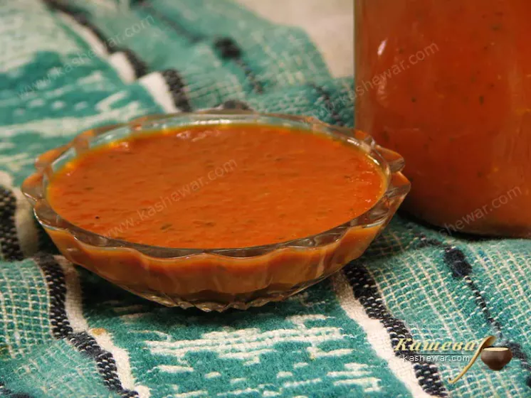 Tomato ketchup - recipe with photo, Jamie Oliver