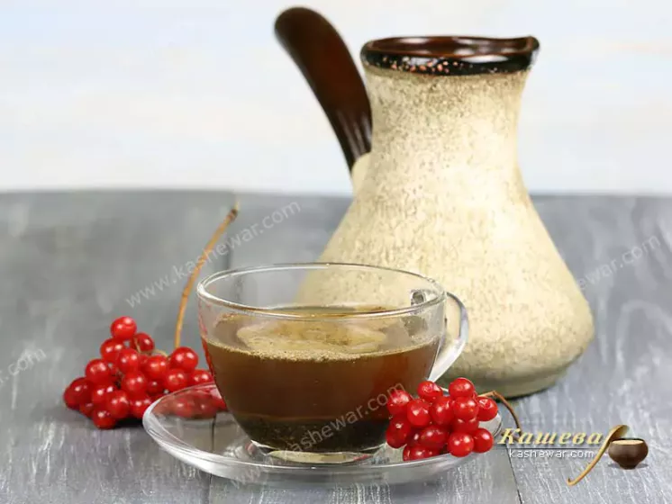 Viburnum seed coffee – recipe with photo, drinks