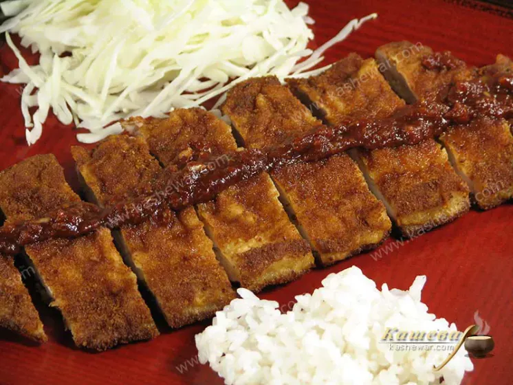 Pork Cutlet (Tonkatsu) – recipe with photo, Japanese cuisine