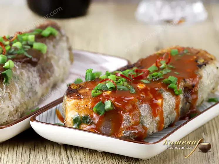 Червона риба в рисовому папері – рецепт з фото, корейська кухня
