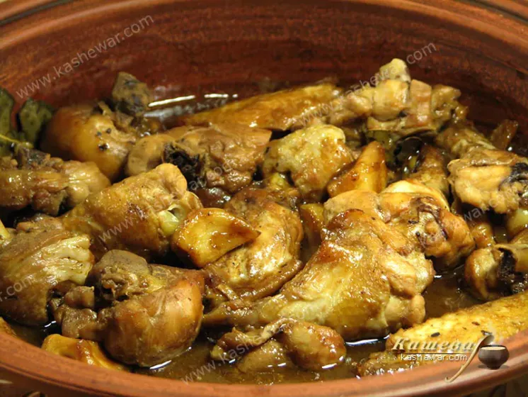 Курка та три склянки – рецепт з фото, китайська кухня