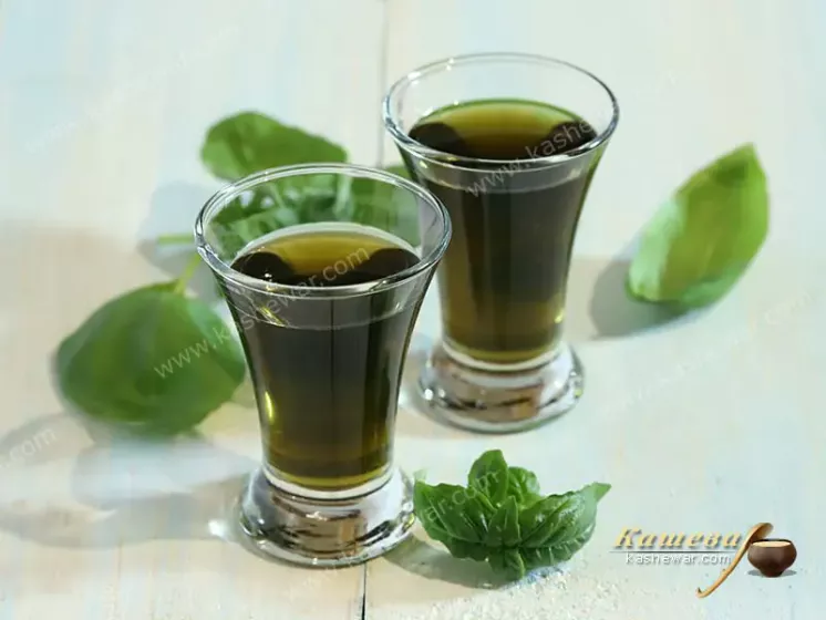 Basil liquor – recipe with photo, Italian cuisine
