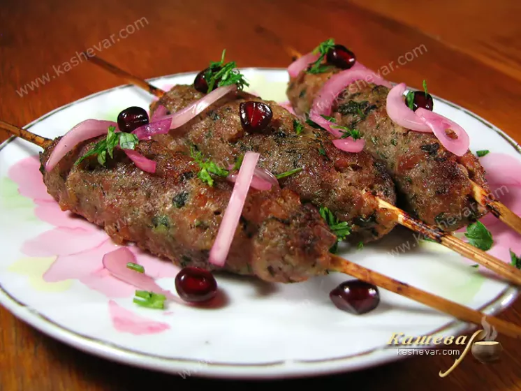 Uzbek lula kebab - recipe with photo, Uzbek cuisine