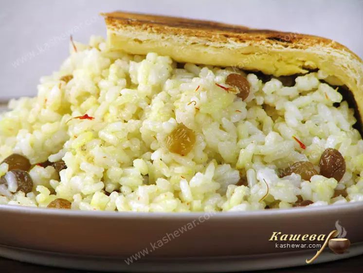 Sudlu Milk Pilaf – recipe with photo, Azerbaijani cuisine