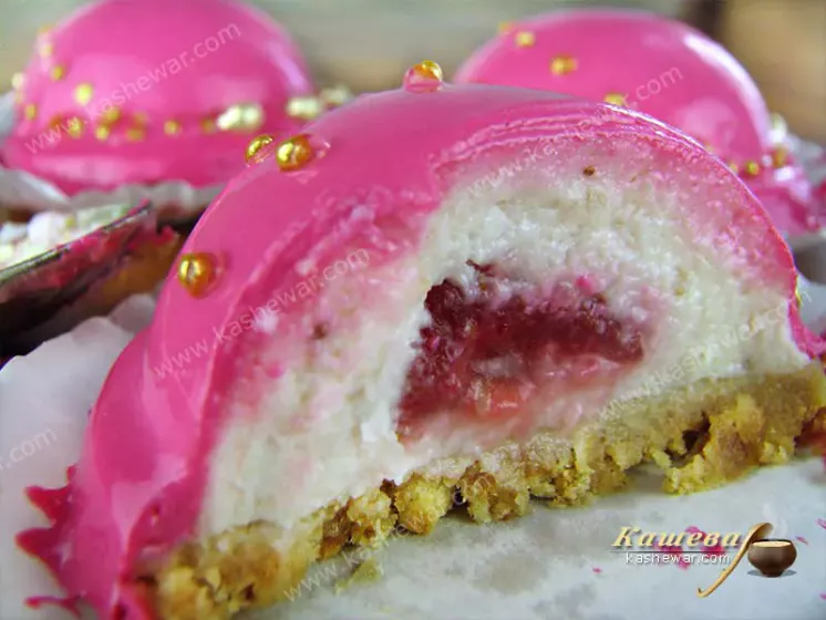 Mousse dessert with strawberries – recipe with photo, dessert