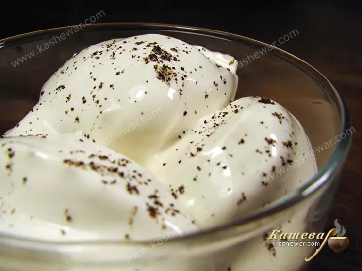Liege soft coffee ice cream – recipe with photo, french cuisine