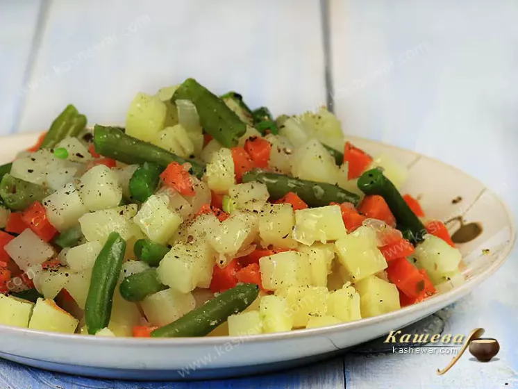 Spanish vegetables – recipe with photo, Spanish cuisine