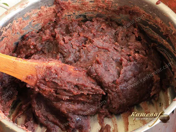 Tsubu an sweet bean paste – recipe with photo, Japanese cuisine