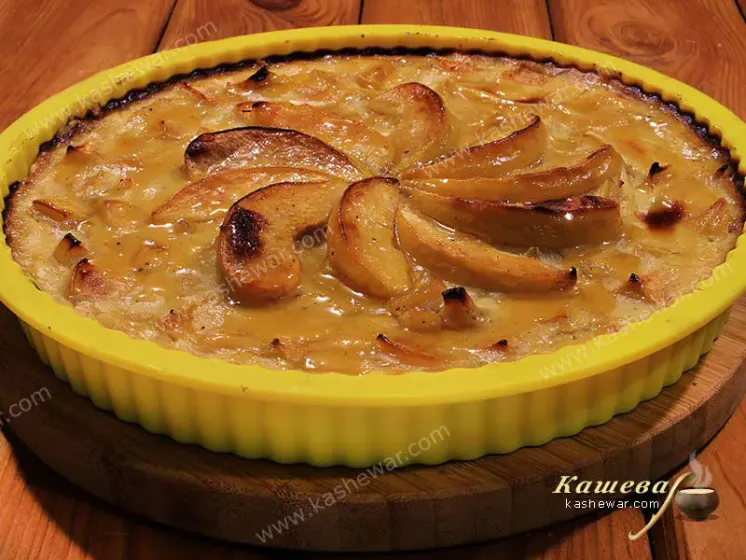 Пирог из айвы с ликером – рецепт с фото, еврейская кухня