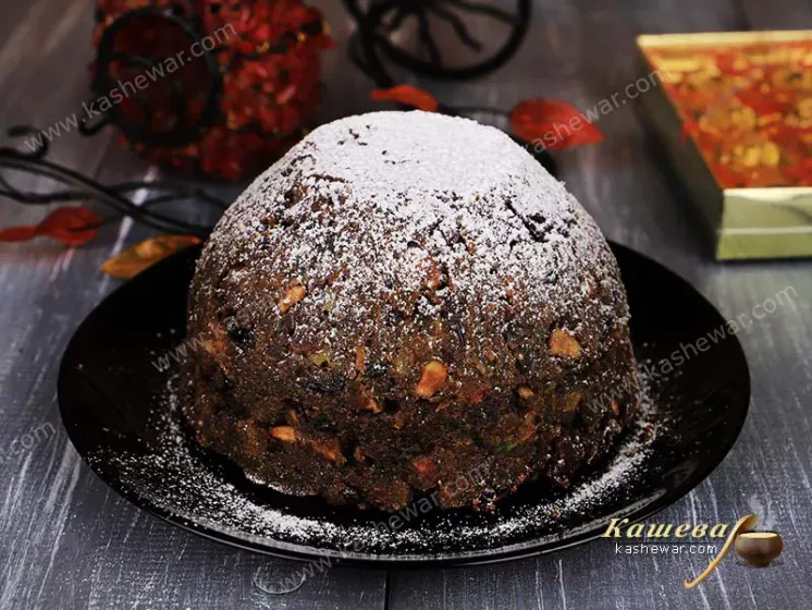 Christmas pudding – recipe with photo, British cuisine