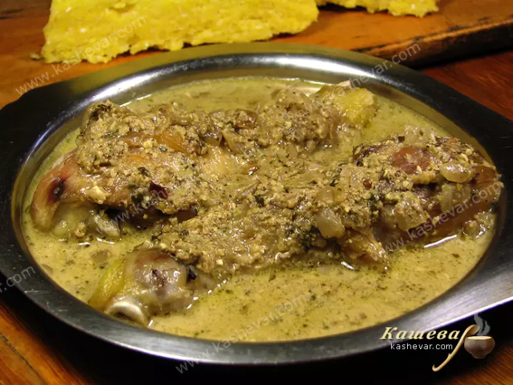 Chicken satsivi - recipe with photo, Georgian cuisine