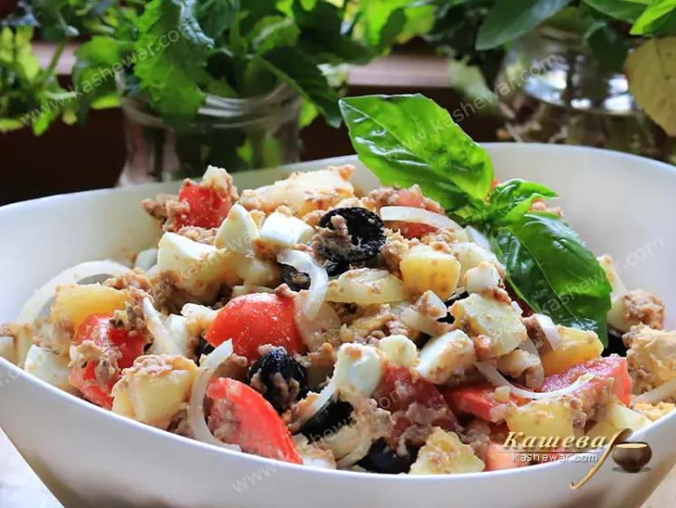 Murcian salad – recipe with photo, Spanish cuisine