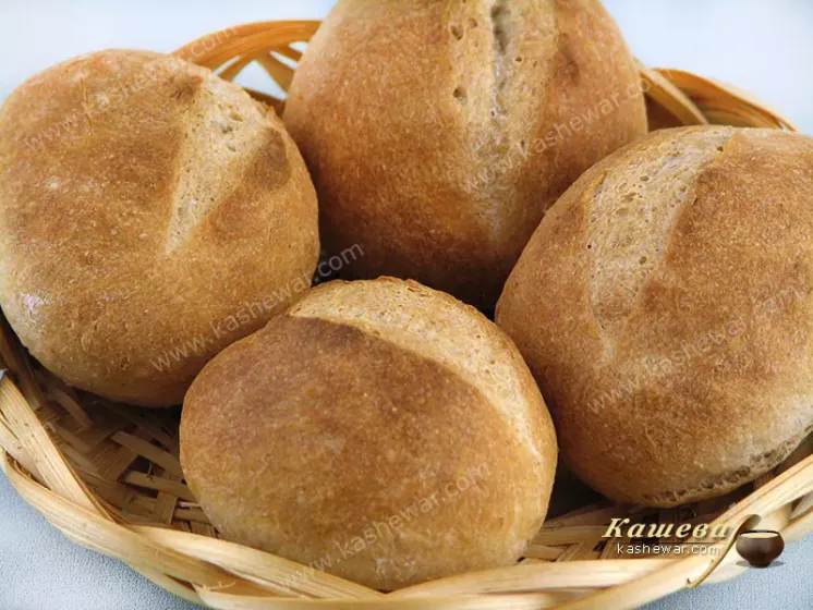 Сіра булка – рецепт з фото, випічка