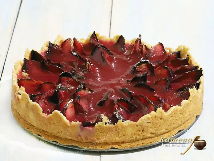 Juicy sweet plum pie – recipe with photo, German cuisine