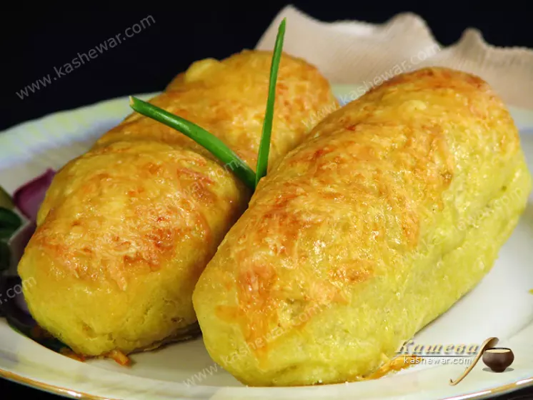 Frankfurter sausages in potato dough - recipe with photo, main dishes