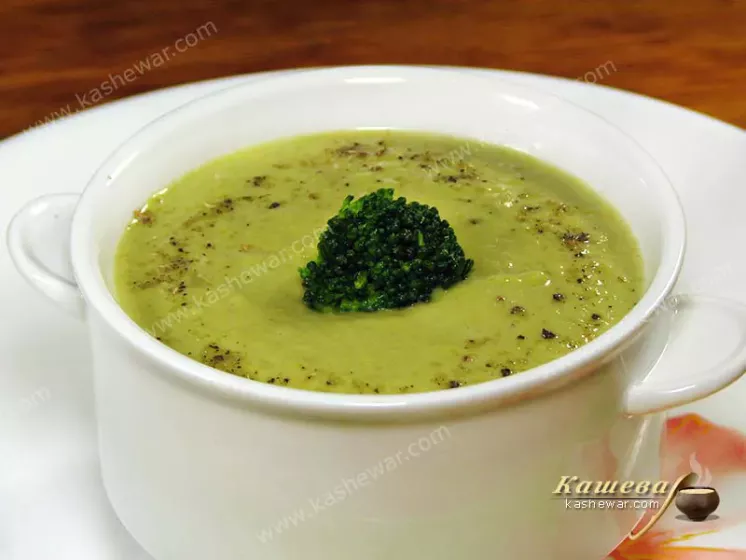 Pea and broccoli soup – recipe with photo, Bulgarian cuisine