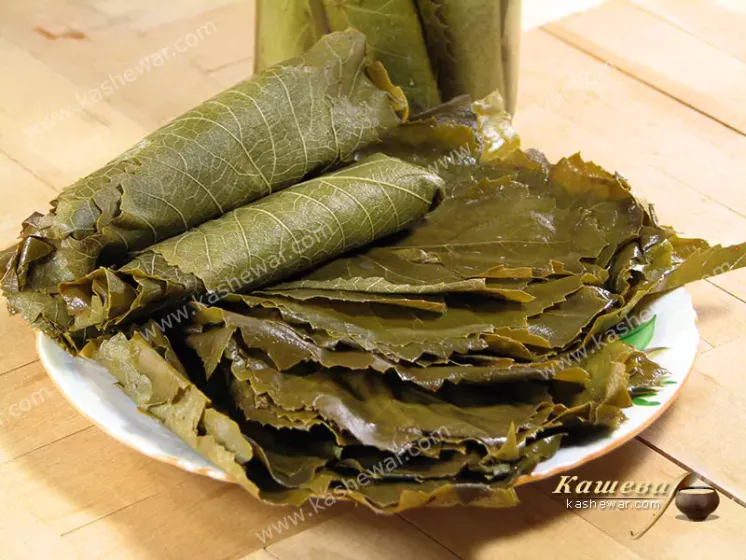 Grape leaves for the winter – recipe with photo, Azerbaijani cuisine
