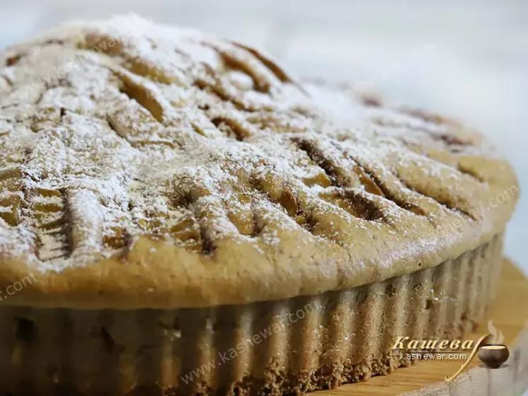 Greek apple pie – recipe with photo, Greek cuisine