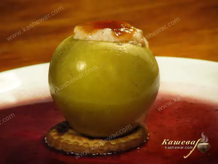 Apples in wine – recipe with photo, Bulgarian cuisine