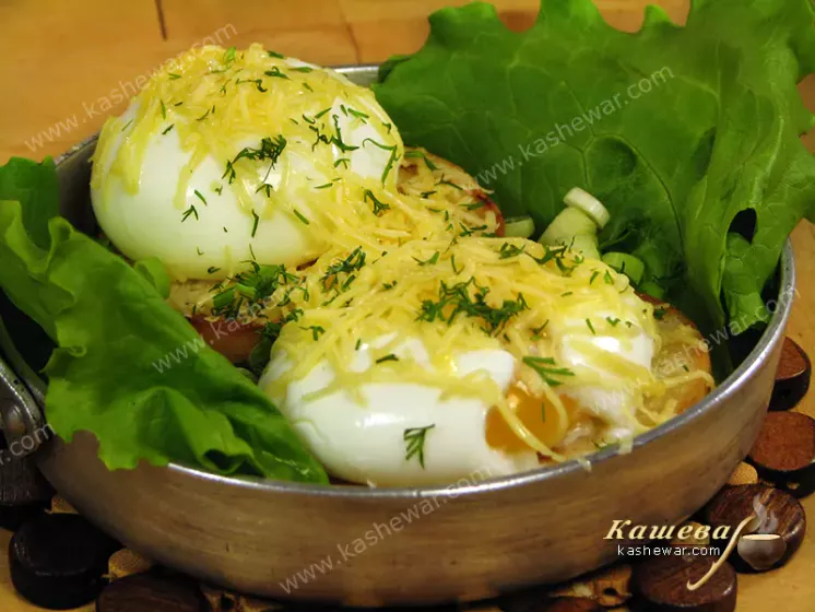 English poached eggs - recipe with photo, English cuisine