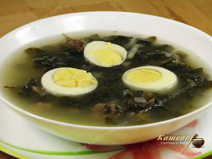 Зелений суп з яловичиною – рецепт з фото, грузинська кухня