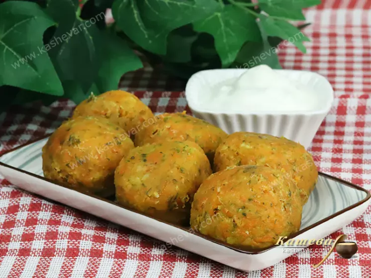 Смажені морквяні кульки – рецепт з фото, турецька кухня