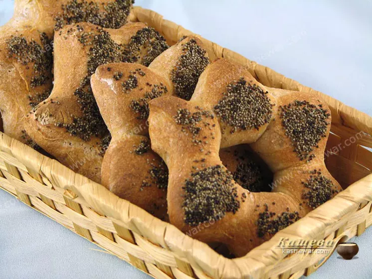 Зірочки з маком – рецепт з фото, випічка
