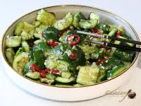 Биті огірки – рецепт з фото, корейська кухня