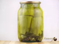 Кабачки консервовані – рецепт з фото, заготівлі на зиму